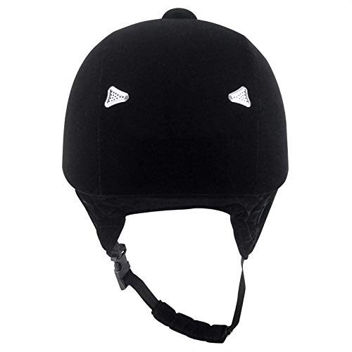 CE Certified Velvet Riding Helmet for all genders