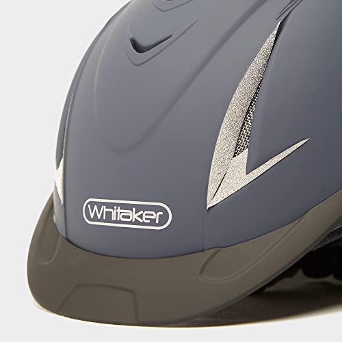 Whitaker NRG Helmet in Navy/Silver, 58-62 cm