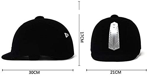 CE Certified Velvet Riding Helmet for all genders