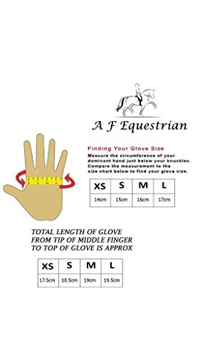 AFE Kids Horse Riding Gloves - Pink Star (Medium)