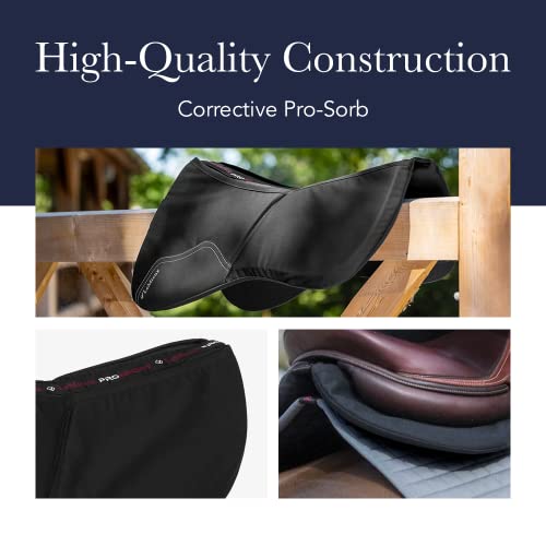 Black LeMieux ProSorb Half Saddle Pad - Large