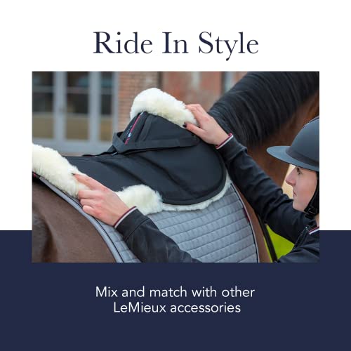 Black LeMieux ProSorb Half Saddle Pad - Large