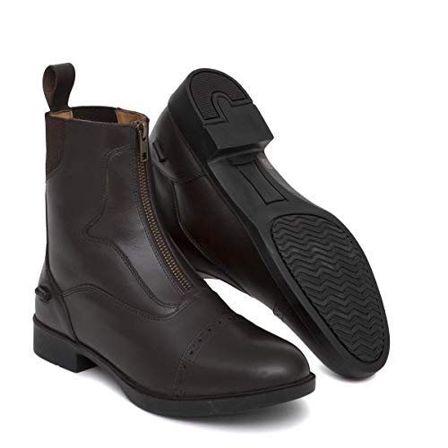 Zip Riding Boots | Leather | UK 9