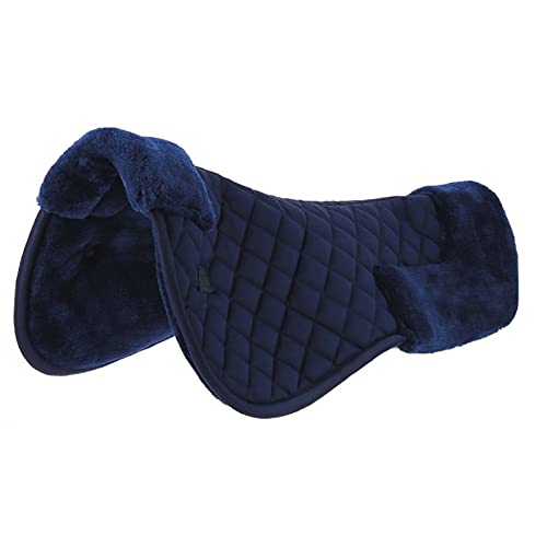 Padded Faux Sheepskin Riding Back Pad