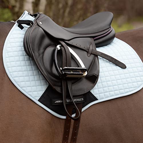 Weatherbeeta Prime Jump Shaped Saddle Pad - White - Breathable - Jump Saddle Pad