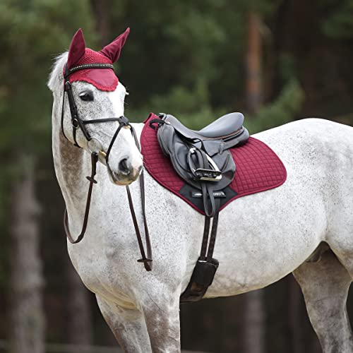 Weatherbeeta Prime Jump Shaped Saddle Pad - White - Breathable - Jump Saddle Pad