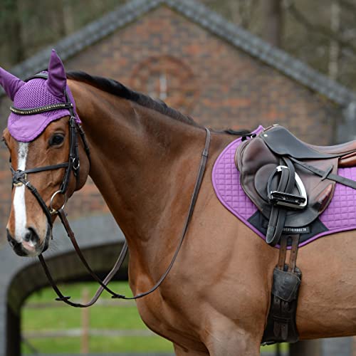Weatherbeeta Prime Jump Shaped Saddle Pad - White - Breathable - Jump Saddle Pad