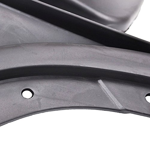 XUKEY Auto Molded Splash Guards for Audi A4 (B7) Sedan 05~08 Mud Flaps - Front & Rear 4 Pieces Set