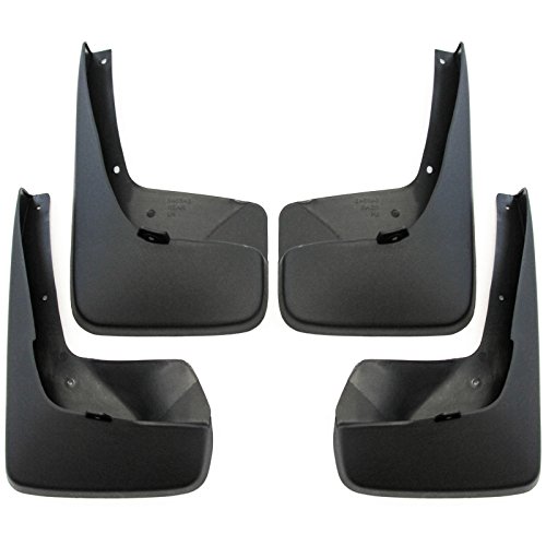 Red Hound Auto Premium Heavy Duty Molded Compatible with Chrysler Town & Country 2011-2017 Mud Flaps Splash Guards w o Running Boards 4pc Set