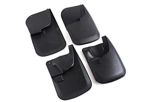 Red Hound Auto Heavy Duty Molded Mud Flaps Compatible with Ford Super Duty F250/F350 2011-2016 Mud Guards Splash Front & Rear 4pc Set (for Trucks Without Fender Flares)