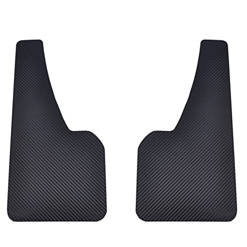 Universal Front or Rear 2pcs Mud Flaps Splash Guards Mudguards Carbon Fiber effect Mudflaps Car Auto Van SUV Pickup Accessories