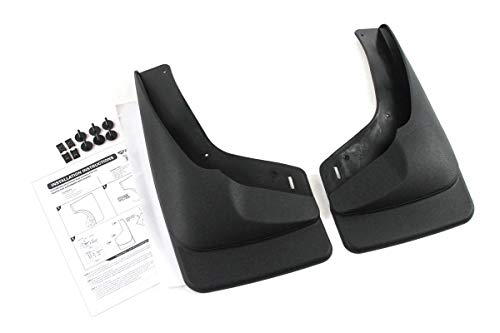 Red Hound Auto Heavy Duty Molded Mud Flaps Compatible with Chevrolet GMC Silverado Sierra 1999-2007 (fits Vehicles with OEM Flares Only) Front and Rear 4 Piece Set