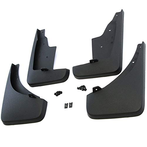 Red Hound Auto Compatible with Jeep Compass 2011-2016 Mud Flaps Splash Guards Front and Rear Molded 4pc Full Set