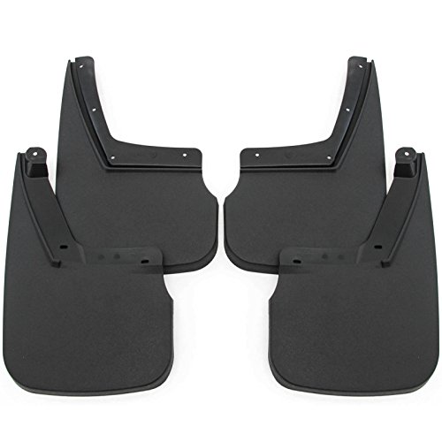 Red Hound Auto Heavy Duty Molded Mud Flaps Compatible with Chevrolet Tahoe 2015-2020 - Front & Rear 4pc Set Splash Guards
