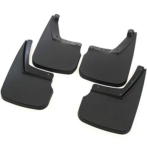 Red Hound Auto Heavy Duty Molded Mud Flaps Compatible with Chevrolet Tahoe 2015-2020 - Front & Rear 4pc Set Splash Guards