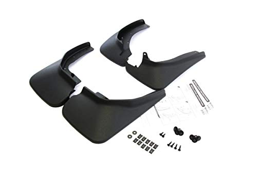 Red Hound Auto Compatible with Ford Explorer 2011-2019 Mud Flaps Splash Guards Front and Rear Molded 4pc Full Set