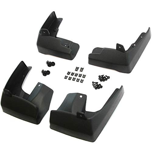 Red Hound Auto Compatible with Subaru Outback 2015-2019 Mud Flaps Splash Guards Front and Rear Molded 4pc Full Set