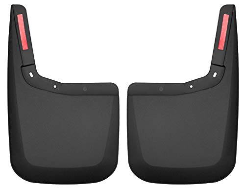 Husky Liners - Rear Mud Guards | 2015 - 2020 Ford F-150 w/o OEM Fender Flares, Rear Set - Black, 2 Pc. | 59441
