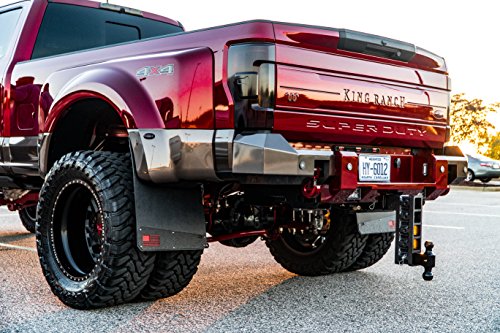 REK GEN Merica Mud Flaps Dually (Red Flag)