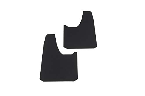 Red Hound Auto 2 Piece Modern Universal Splash Guards Fits Most Fits Most Mid-Size Trucks SUVs or Crossovers Front or Rear Driver and Passenger Mud Flaps Black 2pc Set with Hardware 9.5 x 15 Inches