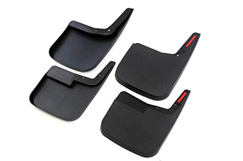 Red Hound Auto Heavy Duty Molded Mud Flaps 2015-2020 Compatible with Ford F-150 Front Rear 4pc Set (for Trucks Without Fender Flares)