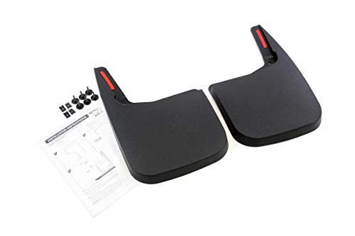 Red Hound Auto Heavy Duty Molded Mud Flaps 2015-2020 Compatible with Ford F-150 Front Rear 4pc Set (for Trucks Without Fender Flares)