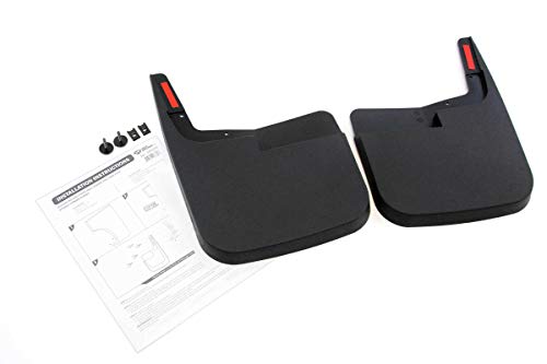 Red Hound Auto Heavy Duty Molded Mud Flaps 2015-2020 Compatible with Ford F-150 Front Rear 4pc Set (for Trucks Without Fender Flares)
