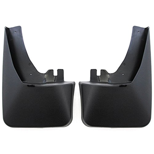 Red Hound Auto 2006-2010 Compatible with Jeep Commander Mud Flaps Guards (Does not fit 5.7L) Rear 2pc Set