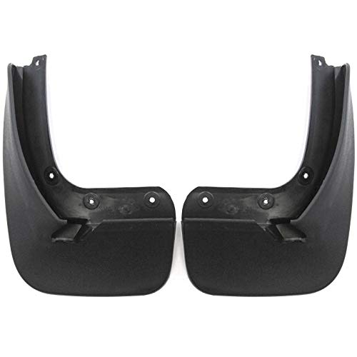 Red Hound Auto Custom Molded Rear Mud Flaps Compatible with VW 2015-2017 GTI MK& Mud Guards Splash Protectors 2pc Set