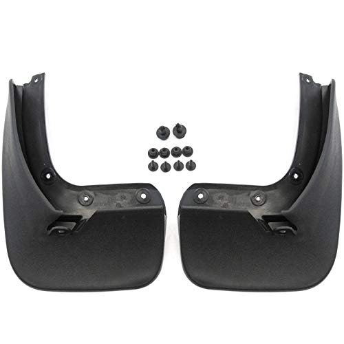 Red Hound Auto Custom Molded Rear Mud Flaps Compatible with VW 2015-2017 GTI MK& Mud Guards Splash Protectors 2pc Set