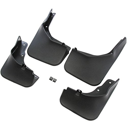 Red Hound Auto 2013-2019 Compatible with Ford Escape Mud Flaps Guard w o Factory Running Boards Front Rear 4p