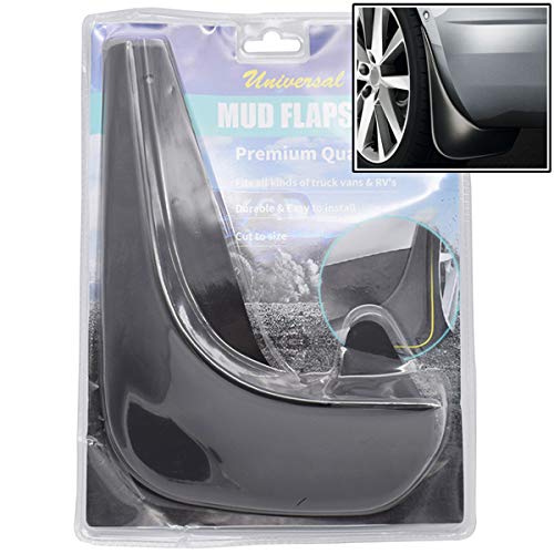 XUKEY 2pcs Set Universal Car Retail Mud Flaps Splash Guards Mudguards Mudflaps Dirty Traps Fender Flares Front or Rear