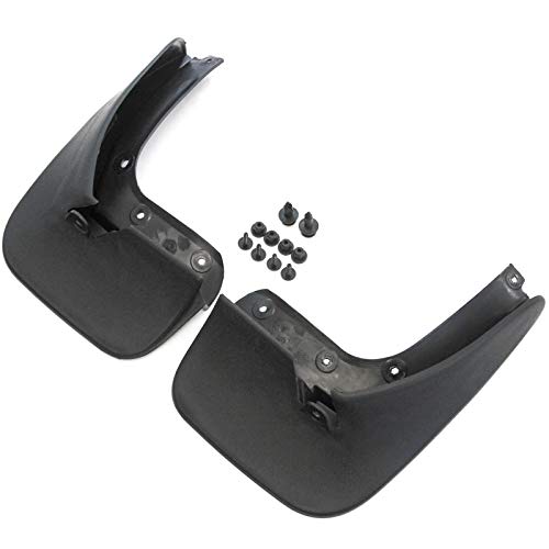 Red Hound Auto Custom Molded Rear Mud Flaps Compatible with VW 2015-2017 GTI MK& Mud Guards Splash Protectors 2pc Set