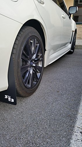 RokBlokz Mud Flaps for 2015-2021 Subaru WRX STI - Multiple Colors Available - Includes All Mounting Hardware