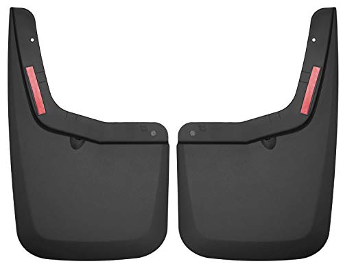 Husky Liners - Front Mud Guards | 2015 - 2020 Ford F-150 w/ OEM Fender Flares, Front Set - Black, 2 Pc | 58451