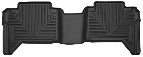 Husky Liners X-act Contour Series | 2nd Seat Floor Liner - Black | 53801 | Fits 2005-2022 Toyota Tacoma Double Cab 1 Pcs