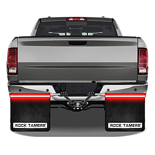 Rock Tamers Mudflap System RT240 Tail Light Bars LED/Black