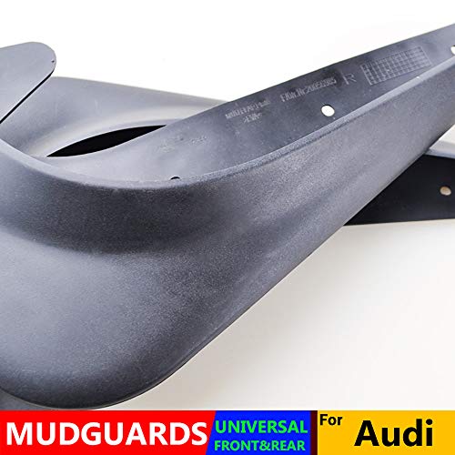 XUKEY Set Universal Mudflaps Mud Flaps Splash Guards Mudguards Fender Protector for Audi A1 A2 A3 A4 A5 A6 A7 A8 Q3 Q5 Q7 TT Diesel Avant