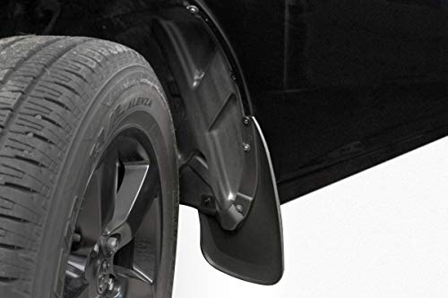 Red Hound Auto Premium Mud Flaps Splash Guards Compatible with Dodge Ram (1500 2009-2018, 1500 Classic 2019, 2500 3500 2010-2018) Molded Front Only 2 Piece Set (for Trucks Without Fender Flares)