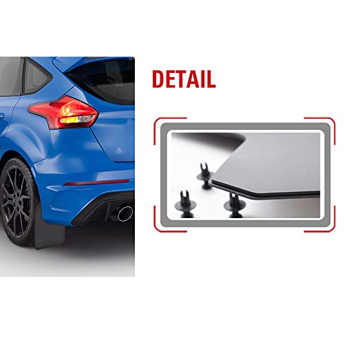 XUKEY for Focus ST RS SE Mk2 MK3 Mk3.5 MK4 ST170 ST225 ST250 ST300 RS500 Set Mud Flaps Mudflaps Splash Guards Mudguards Fender Flares