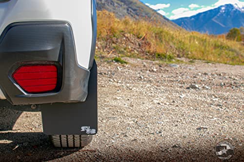 2018-2023 Subaru Crosstrek Mud Flaps by RokBlokz - Multiple Colors Available - Mud Guards are Custom Cut and Fit - Includes All Mounting Hardware