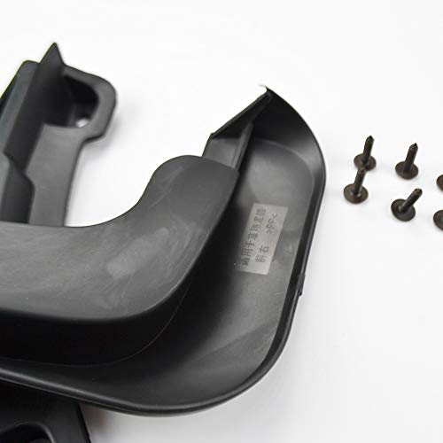 XUKEY Set Molded Mud Flaps for Dodge Dart 2013-2016 Sedan Mudflaps Splash Guards Flap Mudguards Front Rear 4pcs