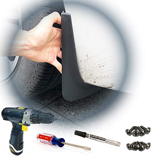 XUKEY Universal Mudflaps Mud Flaps Splash Guards Mudguards Fender Protector For BMW 3 5 7 Series E30 E46 E90 F30 M3 E34 E60 E38 E65 M5 M7