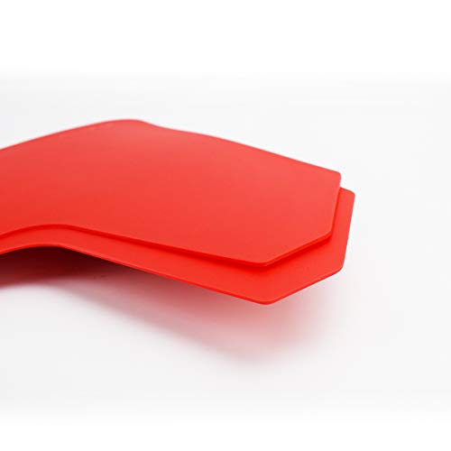 XUKEY for Ford Focus ST RS SE Mk2 MK3 Mk3.5 MK4 2 3 4 ST170 ST225 ST250 Set Red Mud Flaps Mudflaps Splash Guards Mudguards Fender Flares