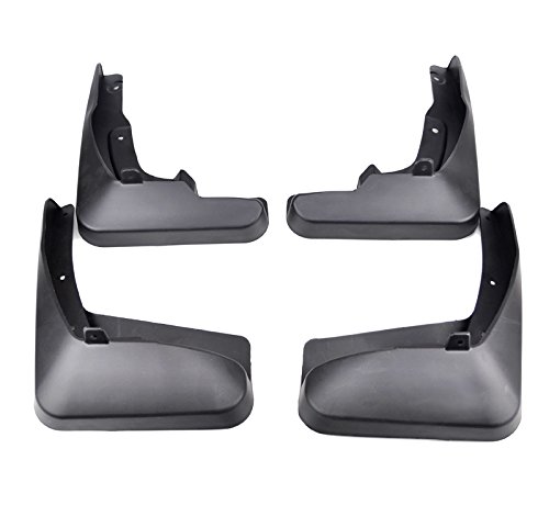 XUKEY Auto Molded Splash Guards for 09-16 Toyota VENZA Mud Flaps - Front & Rear 4 Pieces Set