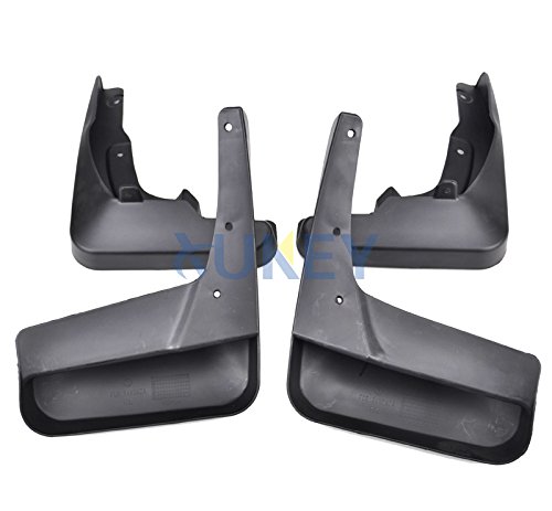 XUKEY Auto Molded Splash Guards for 09-16 Toyota VENZA Mud Flaps - Front & Rear 4 Pieces Set