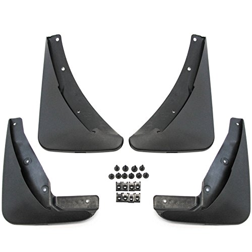 Red Hound Auto Premium Heavy Duty Molded 2015-2020 Compatible with Dodge Challenger Mud Flaps Mud Guards Splash Front Rear Molded 4pc Set