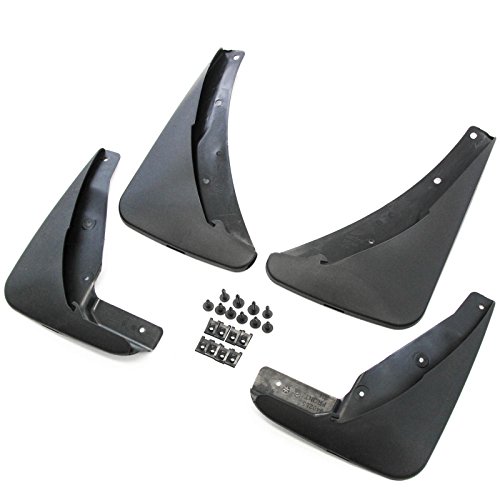 Red Hound Auto Premium Heavy Duty Molded 2015-2020 Compatible with Dodge Challenger Mud Flaps Mud Guards Splash Front Rear Molded 4pc Set