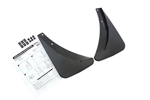 Red Hound Auto Premium Heavy Duty Molded 2015-2020 Compatible with Dodge Challenger Mud Flaps Mud Guards Splash Front Rear Molded 4pc Set