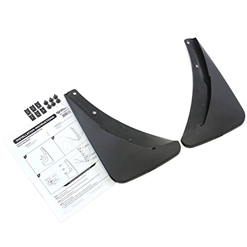 Red Hound Auto Premium Heavy Duty Molded 2015-2020 Compatible with Dodge Challenger Mud Flaps Mud Guards Splash Front Rear Molded 4pc Set